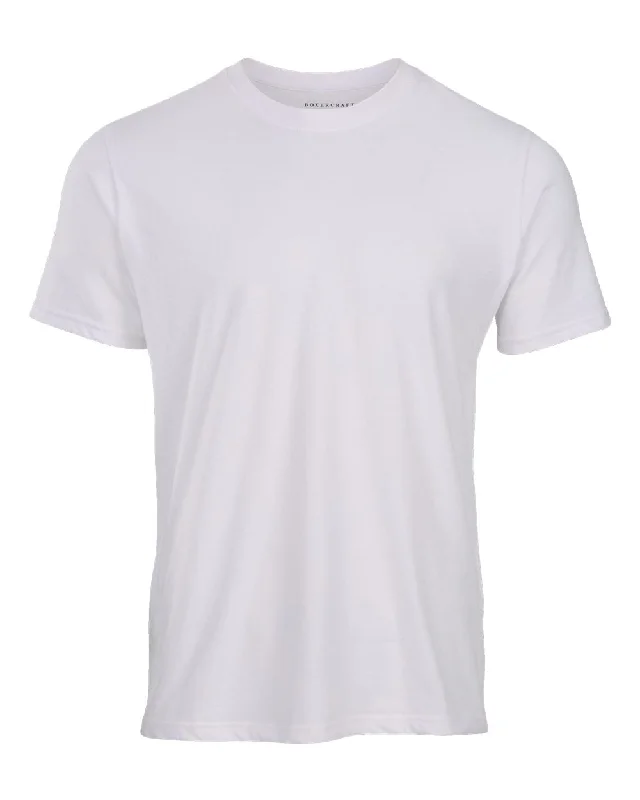 men's crewneck t-shirts -Basic Crew T-Shirt