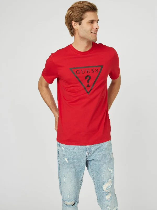 trendy casual shirts for men -Bolton Logo Crew