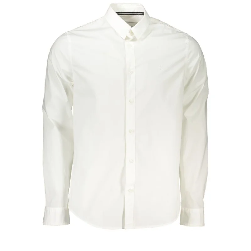 men's work shirts -Calvin Klein  Cotton Men's Shirt