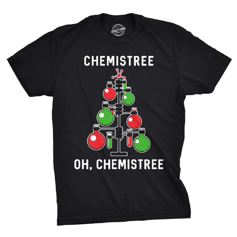 men's oversized graphic t-shirts -Chemistree Men's T Shirt