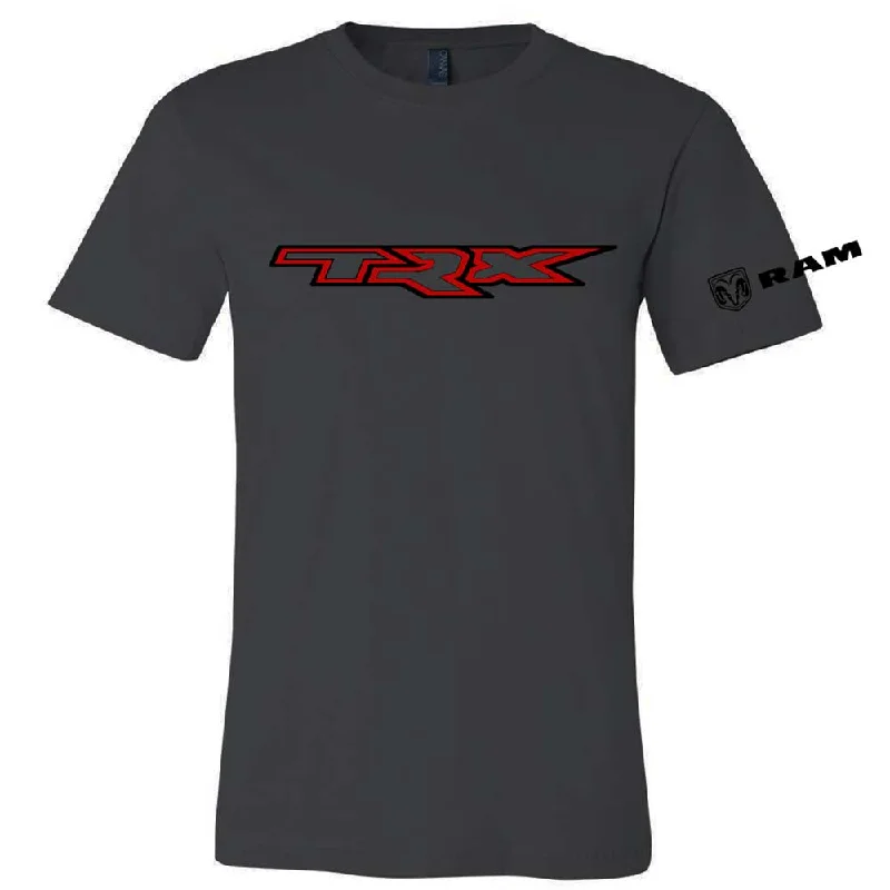 men's fashion casual t-shirts -Mens RAM TRX T-shirt (Charcoal Grey)