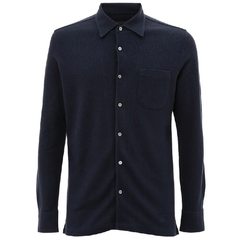 stylish casual shirts -Corneliani  Cotton Men's Shirt