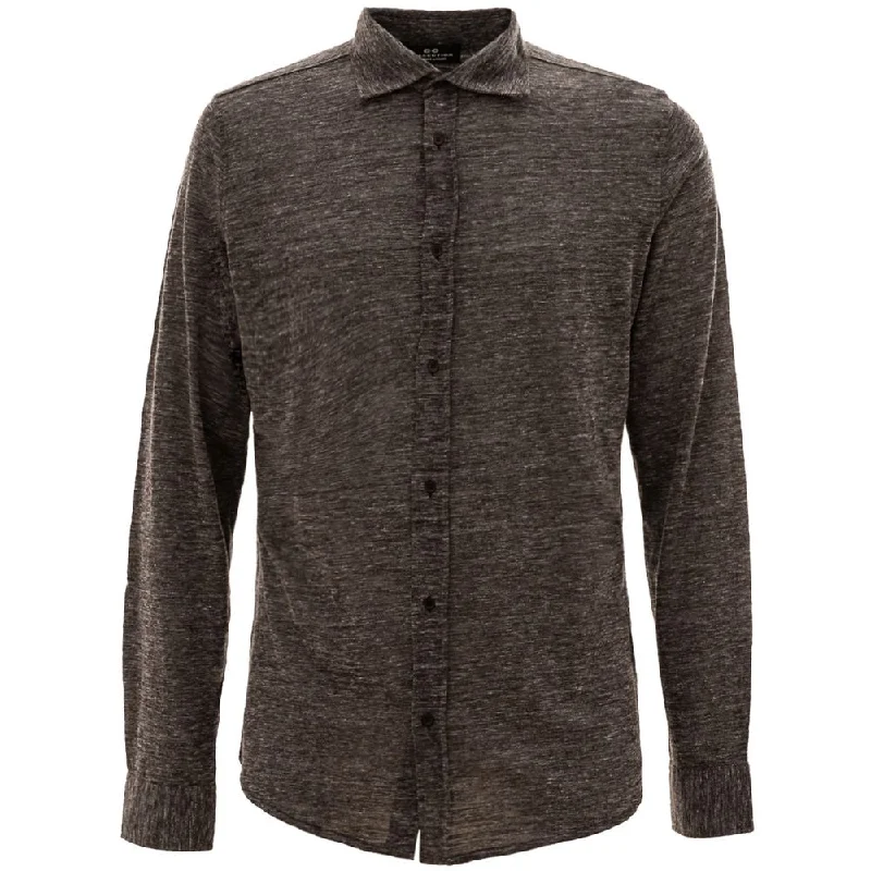 men's eco-friendly shirts -Corneliani  Wool Men's Shirt