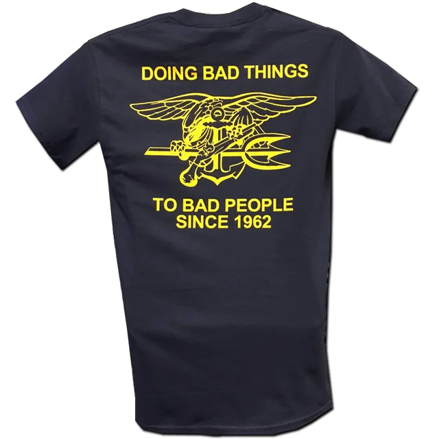 casual graphic t-shirts for men -Doing Bad Things T-shirt