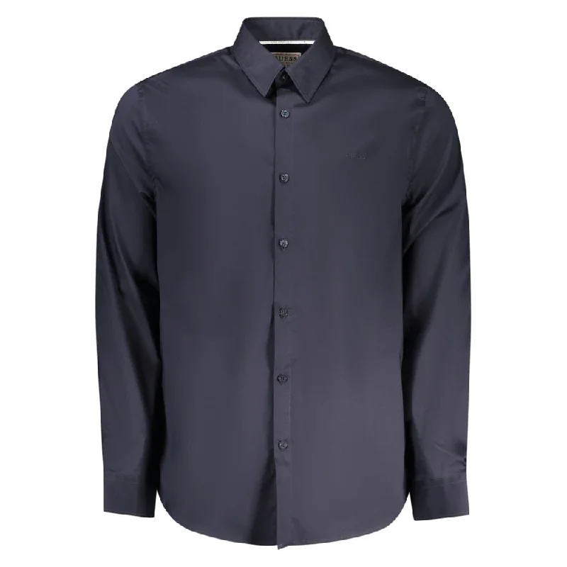 men's easy-care shirts -Guess Jeans  Cotton Men's Shirt