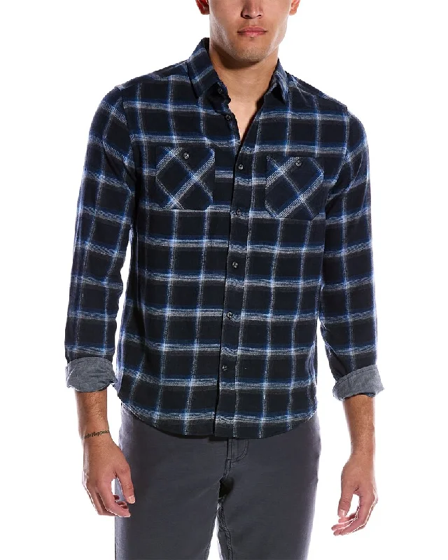 men's everyday button-up shirts -Heritage by Report Collection Collin Flannel Shirt