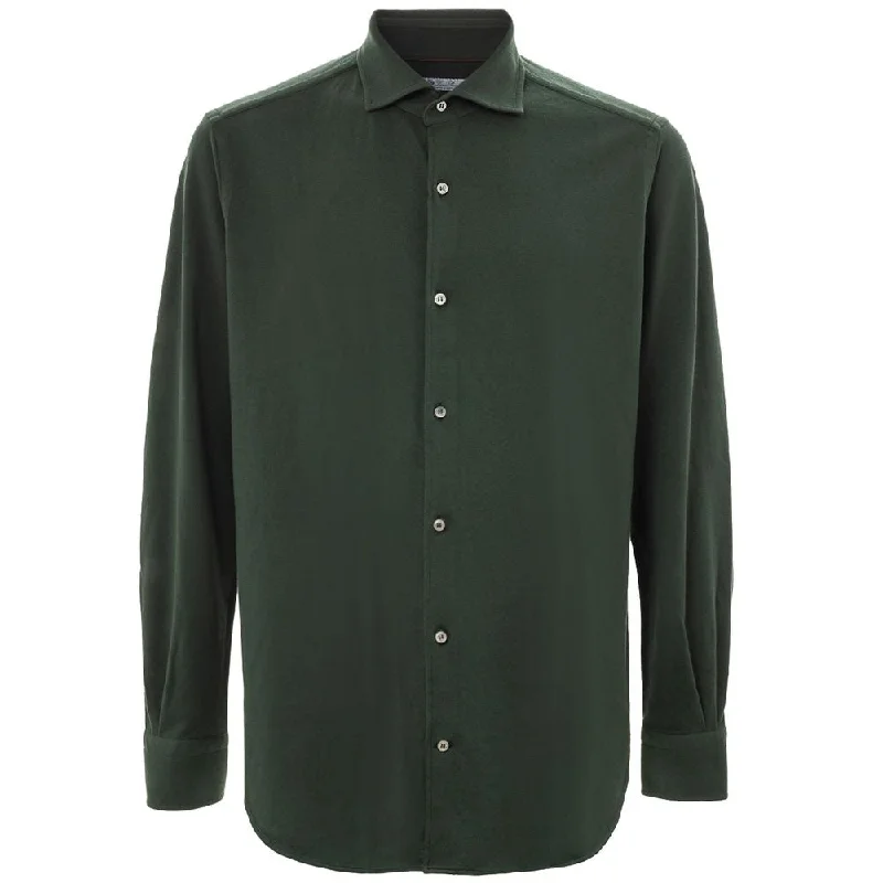 men's performance shirts -Loro Piana  Cotton Men's Shirt