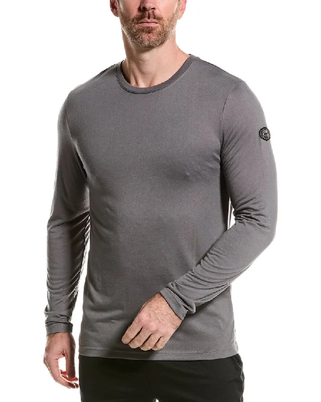 casual wear t-shirts for men -Lucky Brand Crewneck Peached T-Shirt