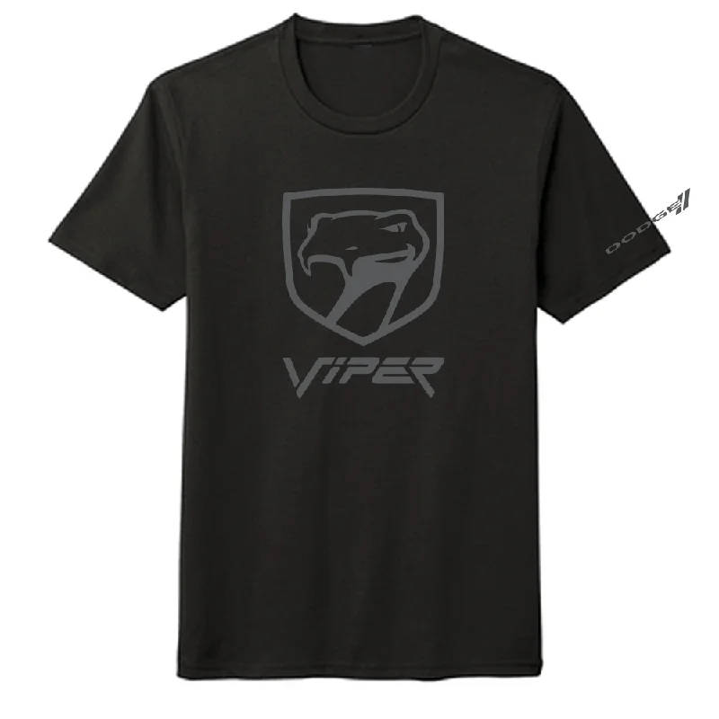 men's fashion casual t-shirts -Mens Dodge Viper Sneaky Pete T-shirt (Black)