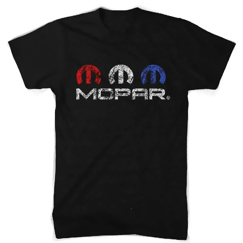 men's black t-shirts -Mens Mopar RWB T-shirt (Black)