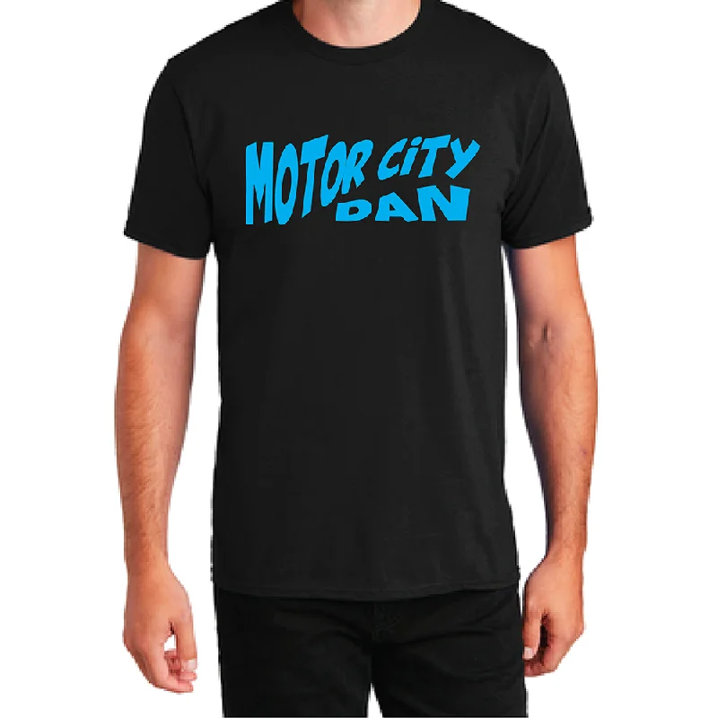 cool summer t-shirts -Mens Motor City Dan T-shirt (Black)