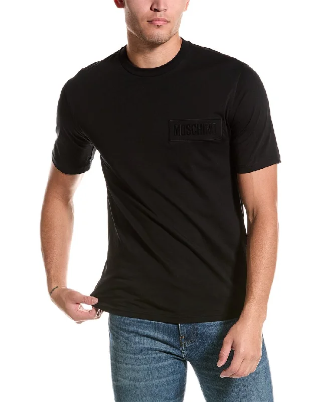 men's simple t-shirts for layering -Moschino T-Shirt