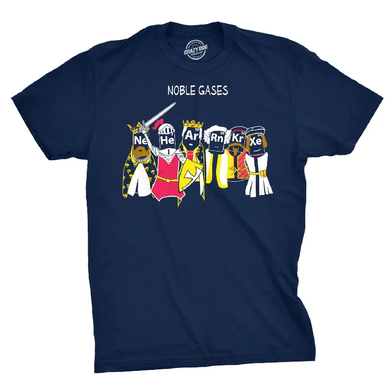 cotton t-shirts for men -Noble Gases Men's T Shirt