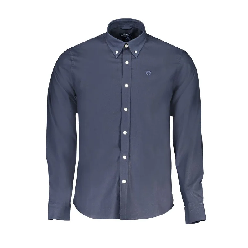 men's checkered shirts -North Sails  Cotton Men's Shirt