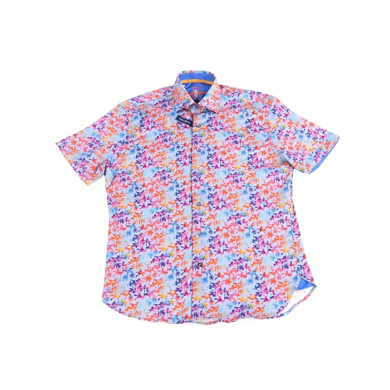 men's lightweight dress shirts -Palm Trees Shirt