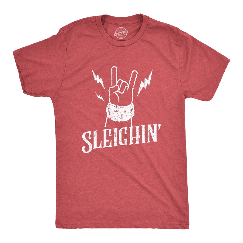 athletic-style t-shirts for men -Sleighin Men's T Shirt