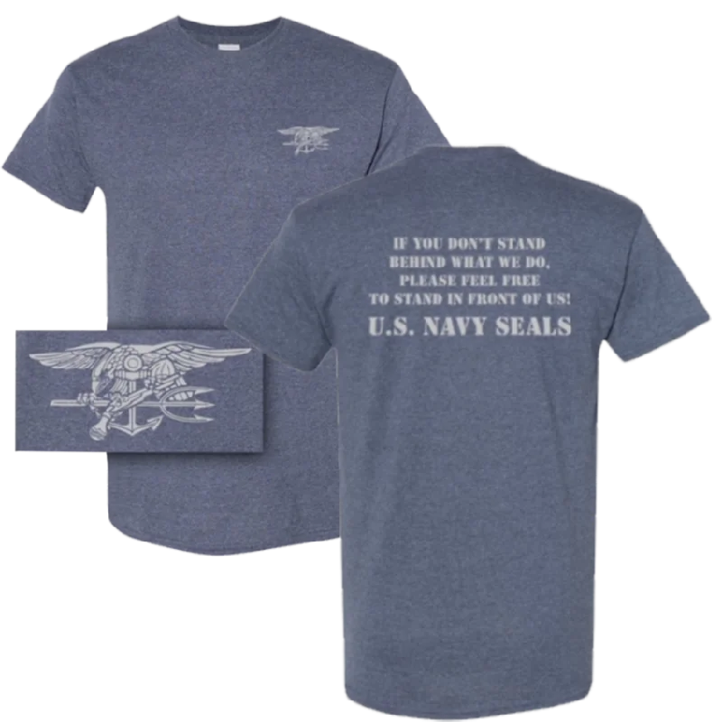 men's t-shirts for casual wear -STAND T-shirt U.S. NAVY SEALS