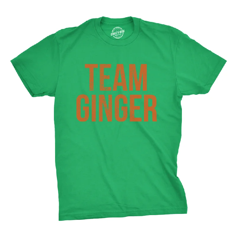 men's custom t-shirts -Team Ginger Men's T Shirt