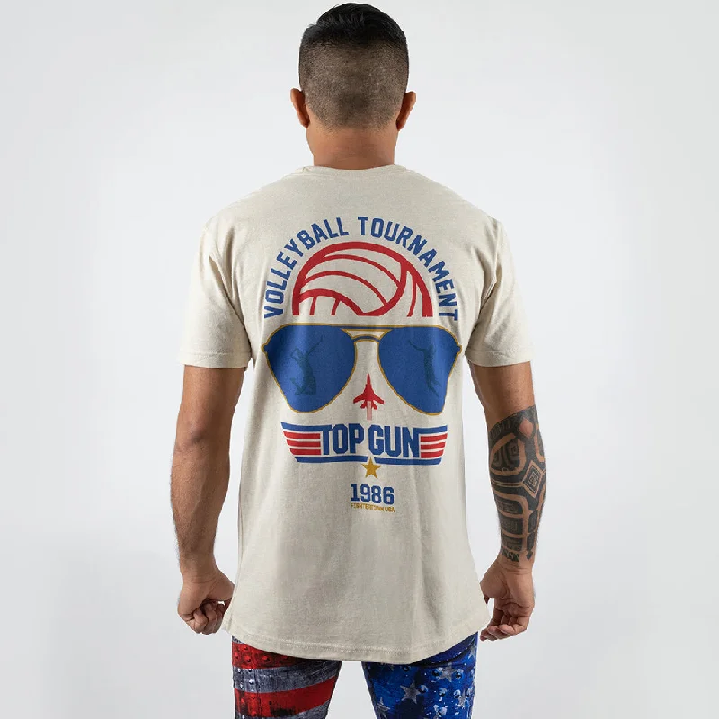 comfortable t-shirts for men -TOP GUN VOLLEYBALL TOURNEY SHIRT