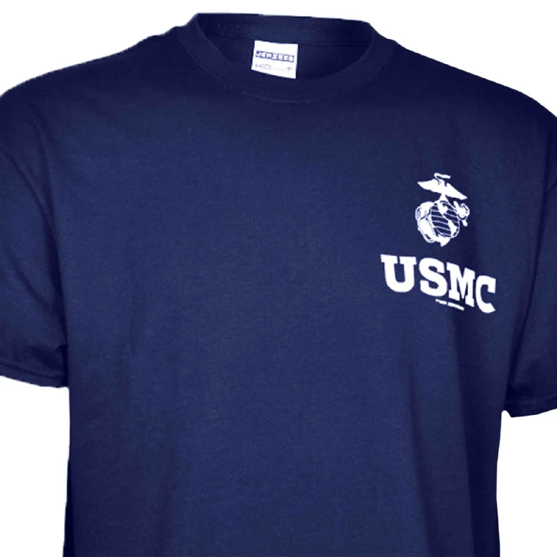 eco-conscious t-shirts for men -USMC With EGA T-shirt