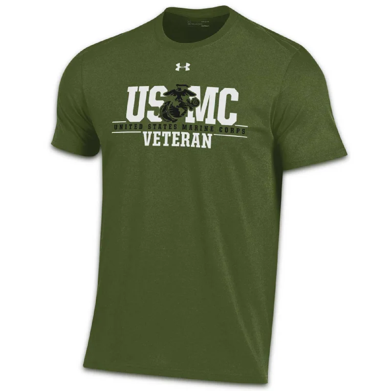 men's oversized graphic t-shirts -Men's USMC Veteran Performance T-shirt