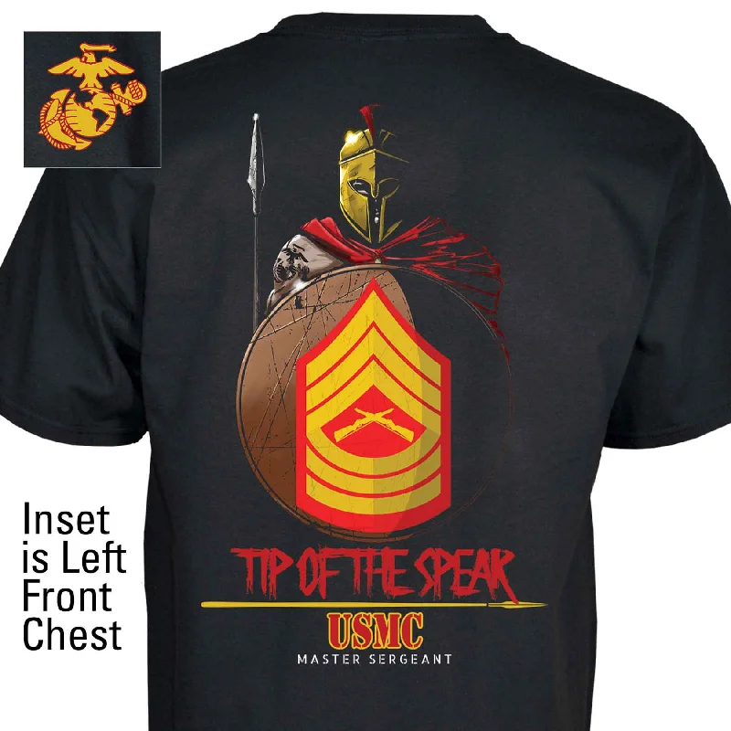 cool summer t-shirts -Tip Of The Spear Rank T-Shirt