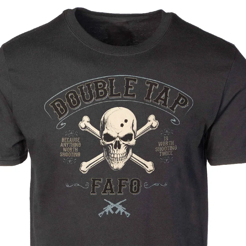 comfortable graphic tees for men -Double Tap FAFO T-shirt