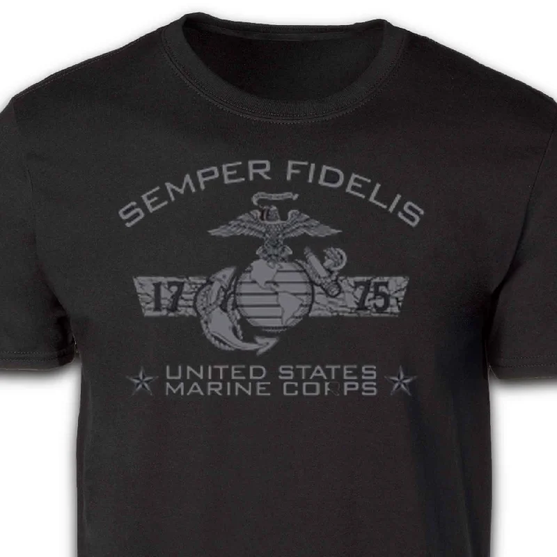 men's lightweight t-shirts -U.S. Marine Corps Semper Fidelis T-shirt