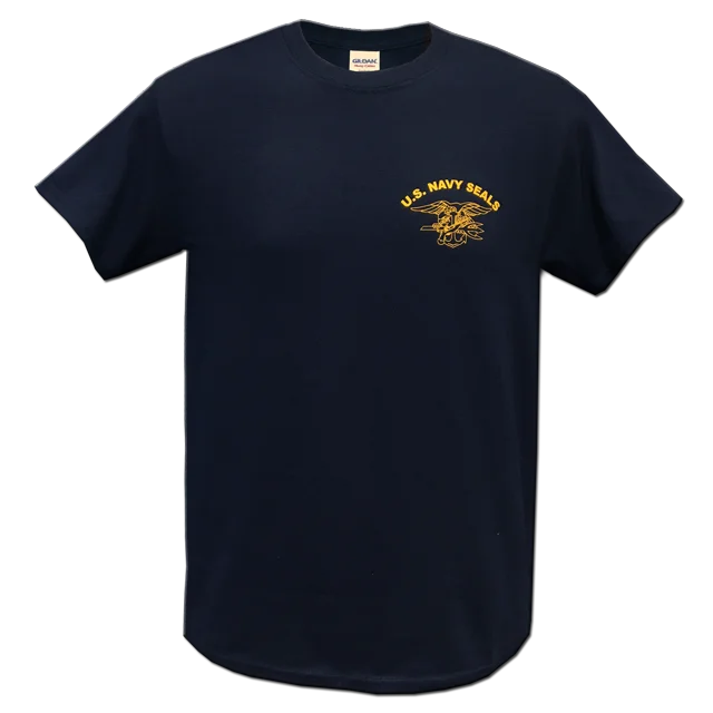 men's soft jersey t-shirts -US Navy SEALs NAVY T-shirt