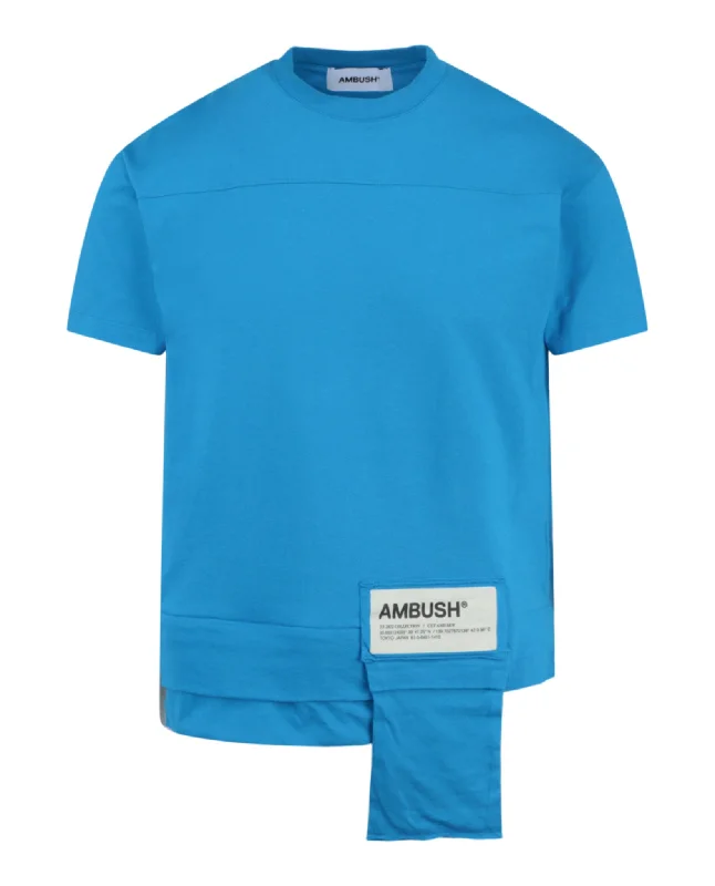 men's summer cotton tees -Waist Pocket T-Shirt