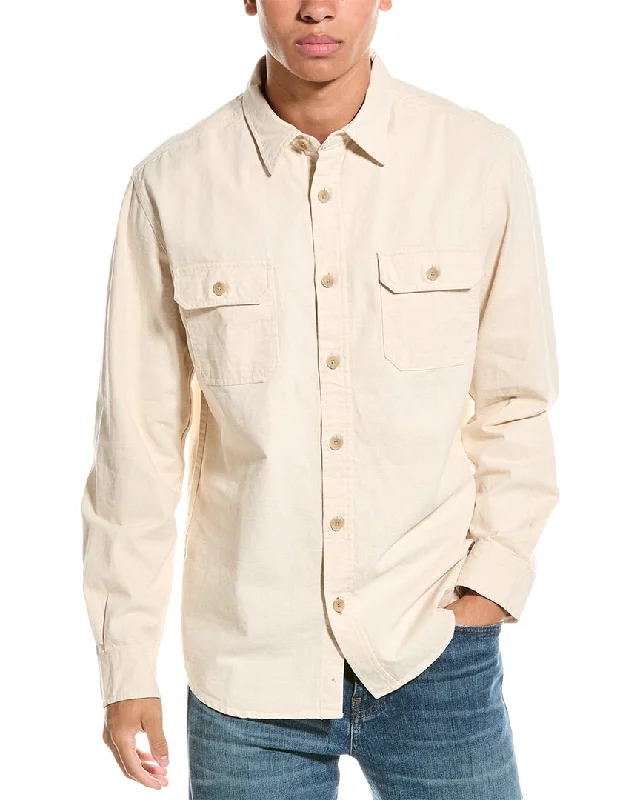 men's luxury dress shirts -WEATHERPROOF VINTAGE Canvas Overshirt