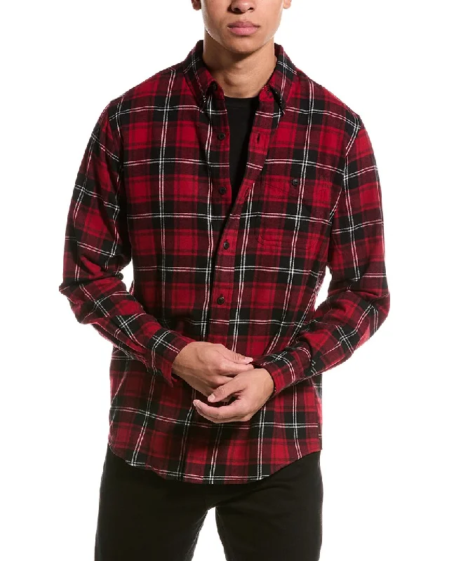 men's travel shirts -WEATHERPROOF VINTAGE Holiday Antique Flannel Shirt