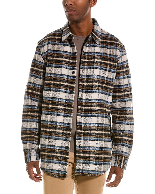 men's cotton shirts -WEATHERPROOF VINTAGE Lumberjack Flannel Shirt