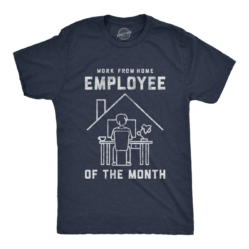 men's sports t-shirts -Work From Home Employee Of The Month Coronavirus Men's T Shirt