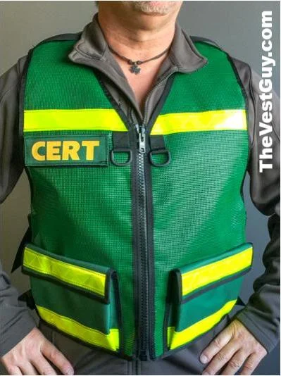 men's vest for weddings -CERT Vest with Pockets 001