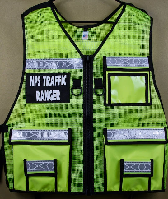 men's premium vests -NPS Traffic Vest