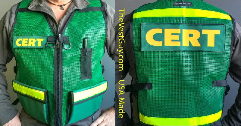 outdoor vests for men -Cert Vest with Pockets 003