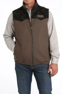 men's padded vests -Cinch Men's Vest/MWV1543011