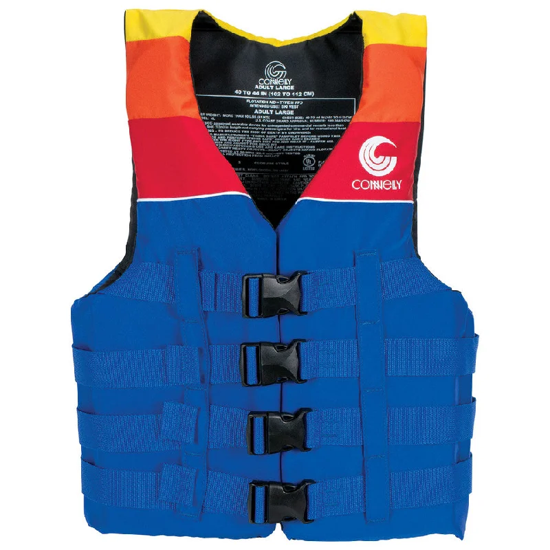 men's fashionable vests -Connelly Retro Nylon Vest