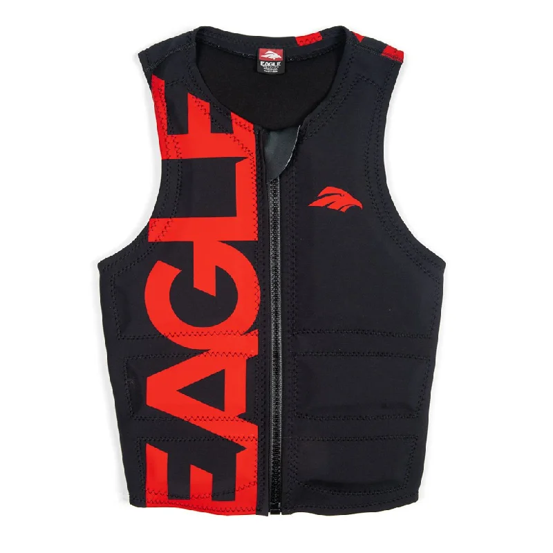 multi-pocket vests for men -Eagle Jr. Pro Logo Vest