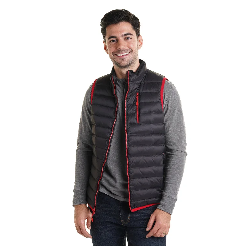 men's formal vest options -Original Lightweight Down Vest - Black