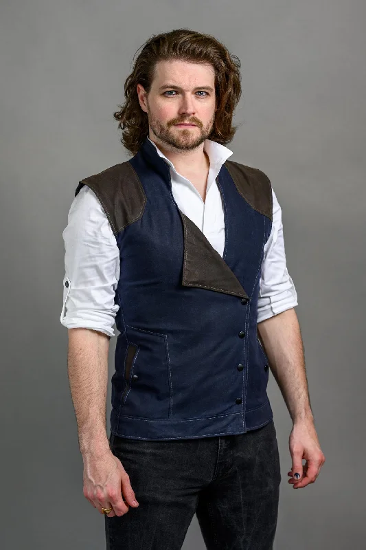 men's casual vest jackets -Smuggler Vest - Cyclone [Mens]