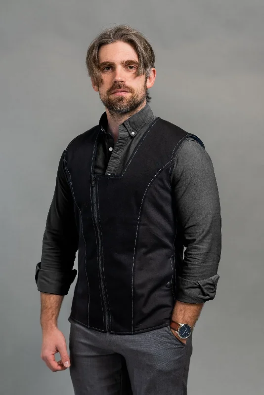 casual vests for men -Starfleet 2293 Vest - Section 31 [Mens]