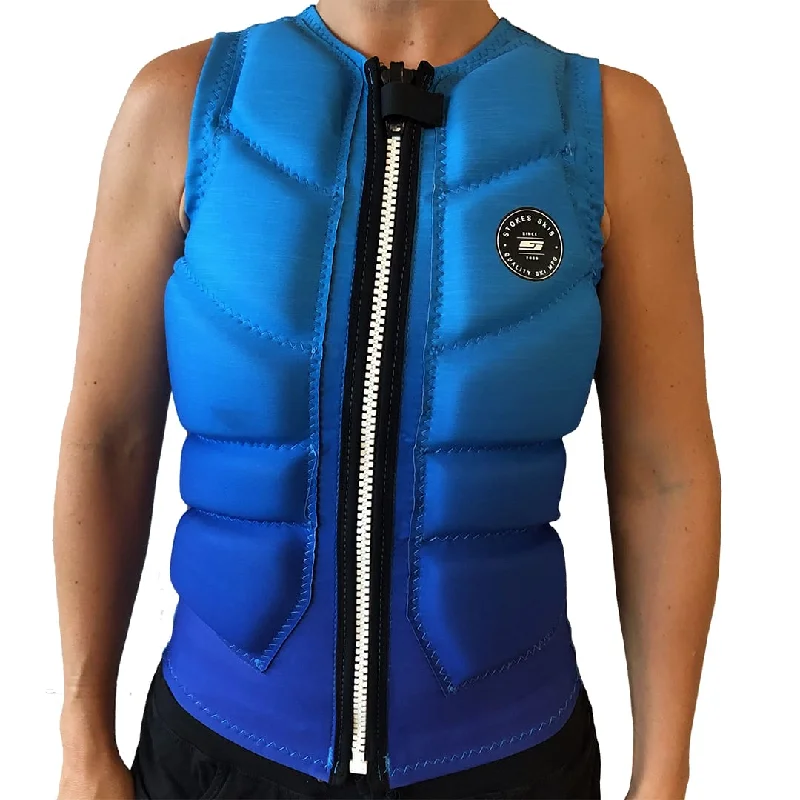 elegant vest jackets for men -Stokes Blue Steel Comp Vest