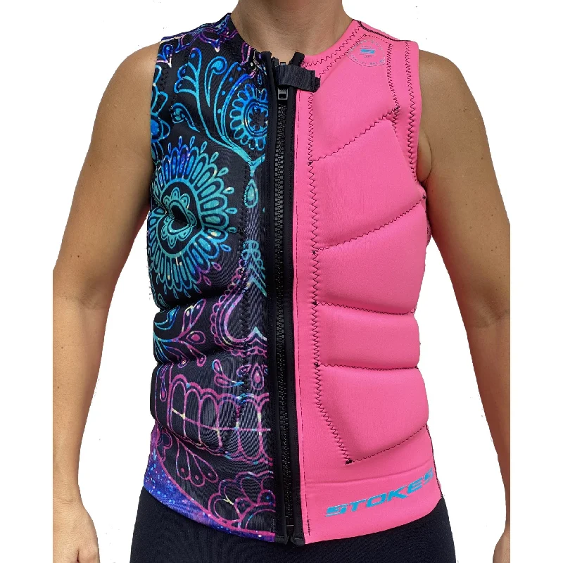 men's lightweight winter vests -Stokes Tempest Pink Comp Vest