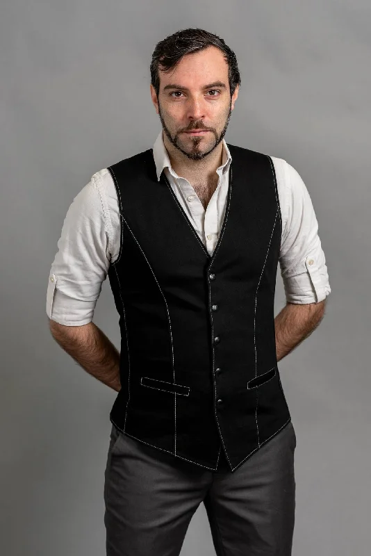 men's cotton vests -Vanguard Vest - Eclipse [Mens]