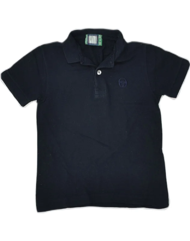 stylish polo shirts for men -SERGIO TACCHINI Boys Polo Shirt 6-7 Years Navy Blue Cotton