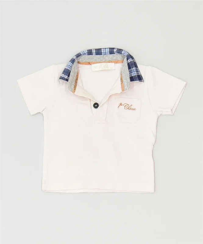 polo shirts for men with collars -ALVERO MARTINI 1A CLASSE Boys Polo Shirt 3-6 Months Pink Classic