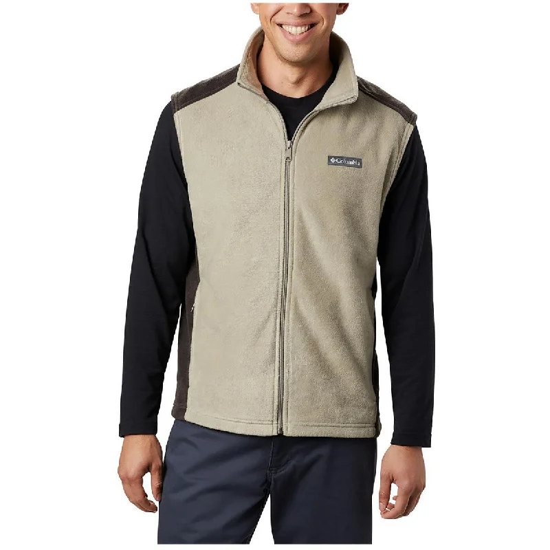 men's peacoats for casual wear -Columbia Mens Big & Tall Fleece Sleeveless Fleece Jacket