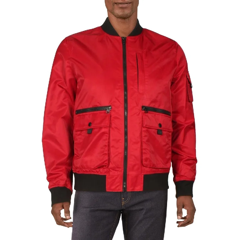 men's breathable jackets -Levi's Mens Flight Satin Lightweight Cold Weather Bomber Jacket